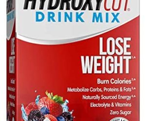 Weight Loss Drink Mix | Hydroxycut Lose Weight Drink Mix | Weight Loss for Women & Men | Weight Loss Supplement | Energy Drink Powder | Metabolism Booster for Weight Loss | Wildberry Blast, 28 Packets