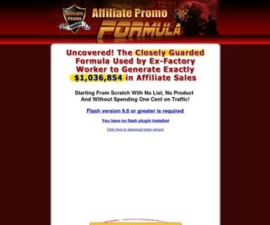 Affiliate Promo Formula