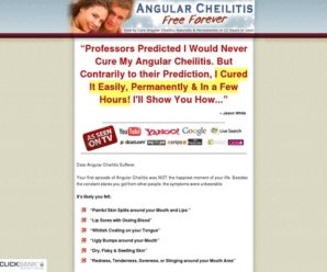 Angular Cheilitis Free Forever – How to Cure Angular Cheilitis Naturally & Permanently in 12 Hours or Less