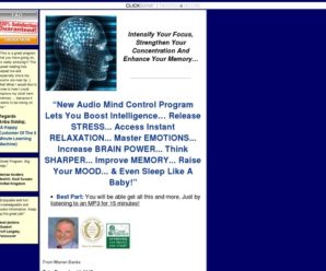 Audio Mind Control: Take Control Of Your MInd!