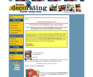 Unique eBooks help you to learn interior decorating faster than ever!