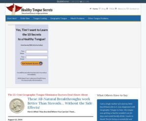 Healthy Tongue Secrets Revealed – Geographic Tongue | Healthy Tongue Secrets