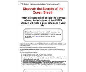 Revolutionary Breathing Technique Relieves Stress and Helps Relax – The Ocean Breath