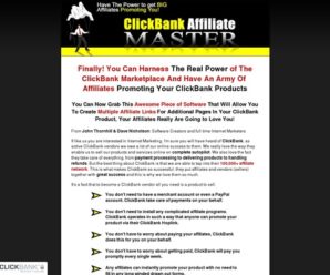 ClickBank Affiliate Master — ClickBank Affiliate Master