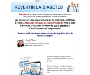 Revertir La Diabetes Tipo 2 Y Pre-diabetes, Controle Diabetes Tipo 1.