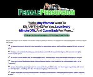 Female Persuasion | X & Y Communications | CB – Deserve What You Want Landing