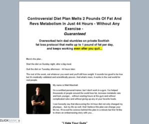 The Underground Fat Loss Manual