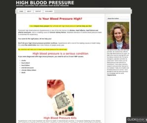 Natural Solutions For High Blood Pressure