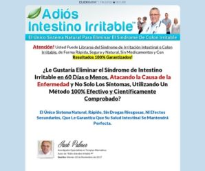 Adios Intestino Irritable. 100% De Comision!