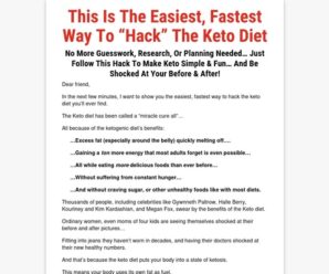 The Keto Shortcut System – Hot Offer!