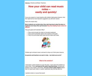 How to Read Music Notes for Beginners and Children