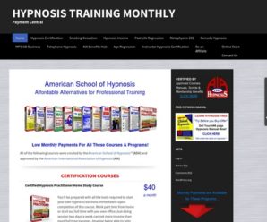 Hypnosis Training Monthly | Payment Central