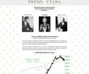 Trend Sigma – Trading System