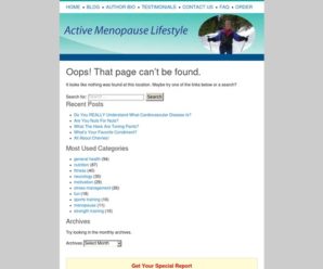 Page not found – Active Menopause Lifestyle