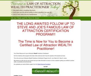 Law Of Attraction Wealth Practitioner Certification