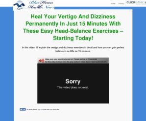 Vertigo And Dizziness Program – Blue Heron Health News