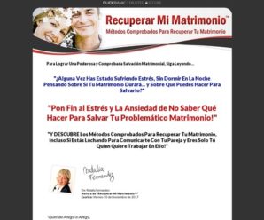 Recuperar Mi Matrimonio™ | Métodos Comprobados Para Recuperar Tu Matrimonio