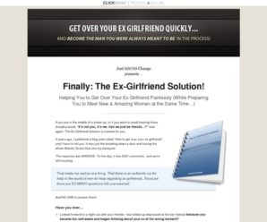 The Ex-Girlfriend Solution: Get Over Your Ex Girlfriend Quickly (eBook)