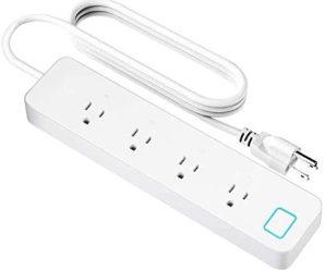 Smart Power Strip Wifi Smart Plug Compatible with Alexa Outlet and Google Home Remote Control and App Control Your Device Individually or Grouply Anywhere