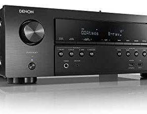 Denon AVR-S750H Receiver, 7.2 Channel (165W x 7) – 4K Ultra HD Home Theater (2019) | Music Streaming | New – eARC, 3D Dolby Surround Sound (Atmos, DTS/Virtual Height Elevation) | Alexa + HEOS