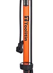 TOOLITIN Floor Bicycle Pump with Gauge,160 Psi High Pressure,Bike Pump Compatible with Presta and Schrader Valve,Bike Tire Pump for Road Bike,MTB,Hybrid,Balls