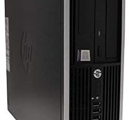 HP Elite Desktop Computer, Intel Core i5 3.1GHz Processor, 4GB DDR3 RAM, 250GB HDD, DVD-RW, Windows 10 Home, USB Keyboard and Mouse (Renewed)