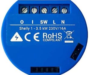 SHELLY 1 One Relay Switch Wireless WiFi Home Automation iOS Android Application 1 Pack