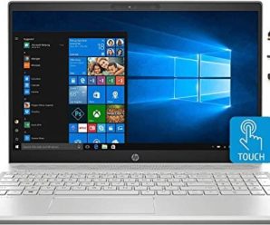 2020 HP 15.6″ FHD Touchscreen Laptop Computer, 10th Gen Intel Quad Core i5-1035G1, 802.11ac WiFi, HDMI, Windows 10 + CUE Accessories (12GB DDR4 | 256GB SSD)