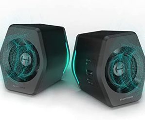 Edifier G2000 32W PC Computer Speakers for Gaming Desktop PC Laptop Mac Computer Woofer Speakers Bluetooth USB 3.5mm AUX Inputs RGB Lights Multimedia Speakers Black