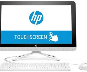 2018 Newest HP All-in-One 21.5″ Full HD IPS Touchscreen Desktop PC, Intel Pentium J3710 Quad-Core Processor 4GB RAM 1TB HDD HDMI DVD WiFi Webcam Keyboard + Mouse Windows 10 – Snow White