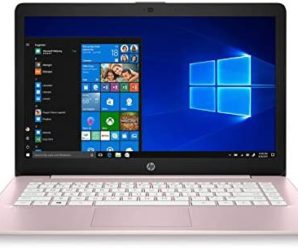 HP Stream 14-cb Laptop Intel Celeron 4GB RAM 64GB eMMC 14-inch HD WLED Office 365 Personal 1-Year Win 10 s