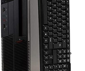 Lenovo ThinkCentre M90 Small Form Factor Desktop Computer, Intel Dual Core i5-650 3.2Ghz CPU, 8GB RAM, 500GB HDD, WiFi and Keyboard, Windows 10 Professional (Renewed) (M90 WiFi KM)