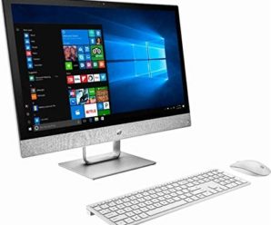 HP Pavilion All-in-One 23.8″ FHD IPS Touchscreen Widescreen LED Display Premium Desktop | Intel Core i5-8400T Processor Six-Core | 12GB DDR4 | 2TB HDD | Include Keyboard & Mouse | Windows 10 | White