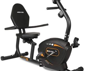 JEEKEE Recumbent Exercise Bike for Adults Seniors – Indoor Magnetic Cycling Fitness Equipment for Home Workout