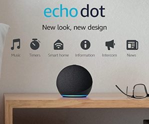 Echo Dot (4th Gen, 2020 release) | Smart speaker with Alexa | Charcoal