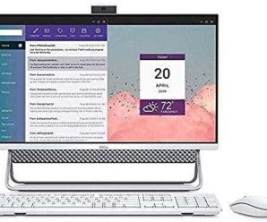 Dell Inspiron All in One 5490 23.8″ FHD Touchscreen AIO PC, 10th Gen Core i5 up to 4.20 GHz, 12GB RAM, 256GB SSD+1TB HDD, Webcam, RJ-45 Ethernet/Wi-Fi/BT, HDMI, USB-C, Speaker, Win 10 (Renewed)
