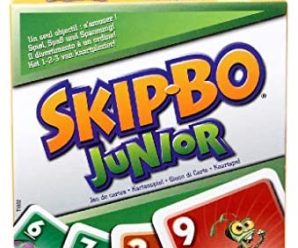 Skip-Bo Junior Sequencing Card Game for 2 to 4 Players Ages 5 Yers and Older