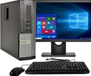 DELL Optiplex 990 SFF PC, Intel Core i5 Processor, 16GB RAM, 2TB HDD, DVDRW, Keyboard & Mouse, WiFi, Bluetooth 4.0, Windows 10 Pro, 20in LCD Monitor (Renewed)’]