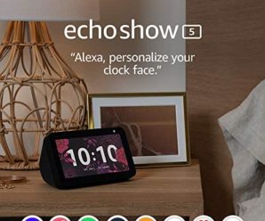 Echo Show 5 (1st Gen, 2019 release) — Smart display with Alexa – stay connected with video calling – Charcoal