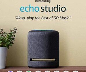 Certified Refurbished Echo Studio – High-fidelity smart speaker with 3D audio and Alexa