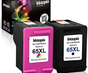 Inktopia Remanufactured for HP 65 XL 65XL Ink Cartridge (1 Black and 1 Tri-Color) DeskJet 3755 2655 3752 2622 2620 3730 3732 3723 3722 3720 HP Envy 5055 5052 5058 Printers