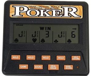 John N. Hansen Classic 5-in-1 Poker Electronic Games