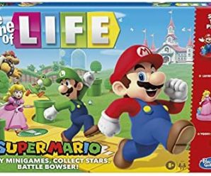 Hasbro Gaming The Game of Life: Super Mario Edition Board Game for Kids Ages 8 and Up, Play Minigames, Collect Stars, Battle Bowser