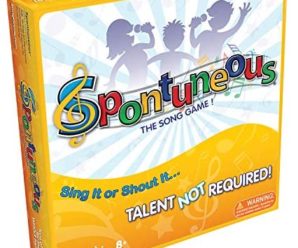 Spontuneous – The Song Game – Sing It or Shout It – Talent NOT Required – Family Party Board Game…