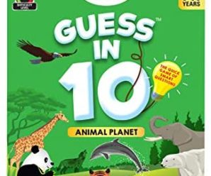 Skillmatics Guess in 10 Animal Planet | Card Game of Smart Questions | Super Fun for Travel, Family Game Night & Summer Camps | Gifts for Ages 6-99