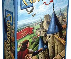 Carcassonne Board Game (BASE GAME) | Family Board Game | Board Game for Adults and Family | Strategy Board Game | Medieval Adventure Board Game | Ages 7 and up | 2-5 Players | Made by Z-Man Games