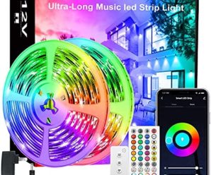 LED Strip Light 65.6ft, LED Lights for Bedroom, Music Sync Color Changing Light Smart Light Bluetooth Strip Lights RGB Tape Light Strip for TV, Bedroom, Home Decoration, Rope Lights