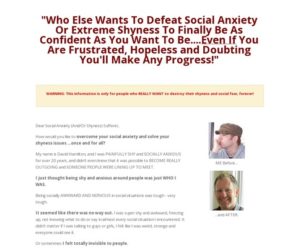 Dissolve Social Anxiety Program