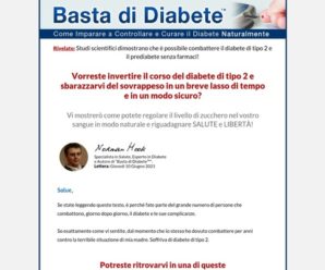 Basta Di Diabete – Diabetes Treatment Italian Version. 90% Commission!