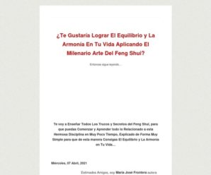 Libro Sobre El Feng Shui